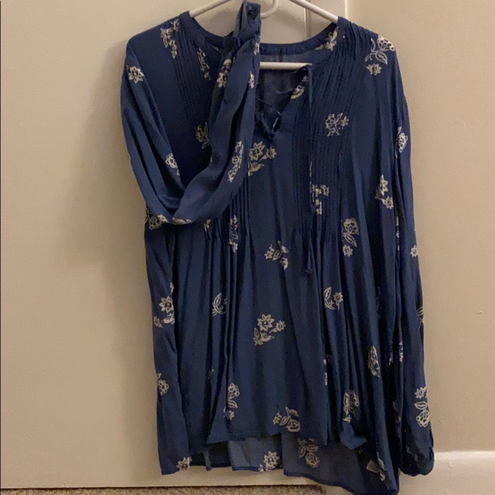 Long Sleeve Baby Doll Top
